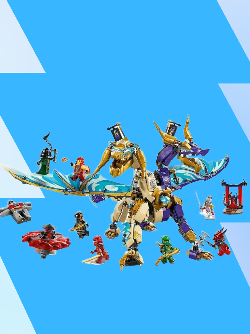 LEGO Ninjago 71836 «Архидракон Фокус» — эпичный набор боевого дракона