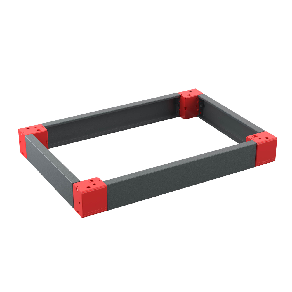 Комплект угловых элементов с пластиковыми заглушками, В =100 мм, 1 кмп =4 шт.