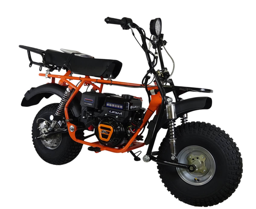 Мотоцикл внедорожный СКАУТ САФАРИ ПЛЮС 3L-10Е BIGFOOT(ФАРА, ЭЛ.СТ.перед и зад подвес. KP270 10 лс,седло Альфа