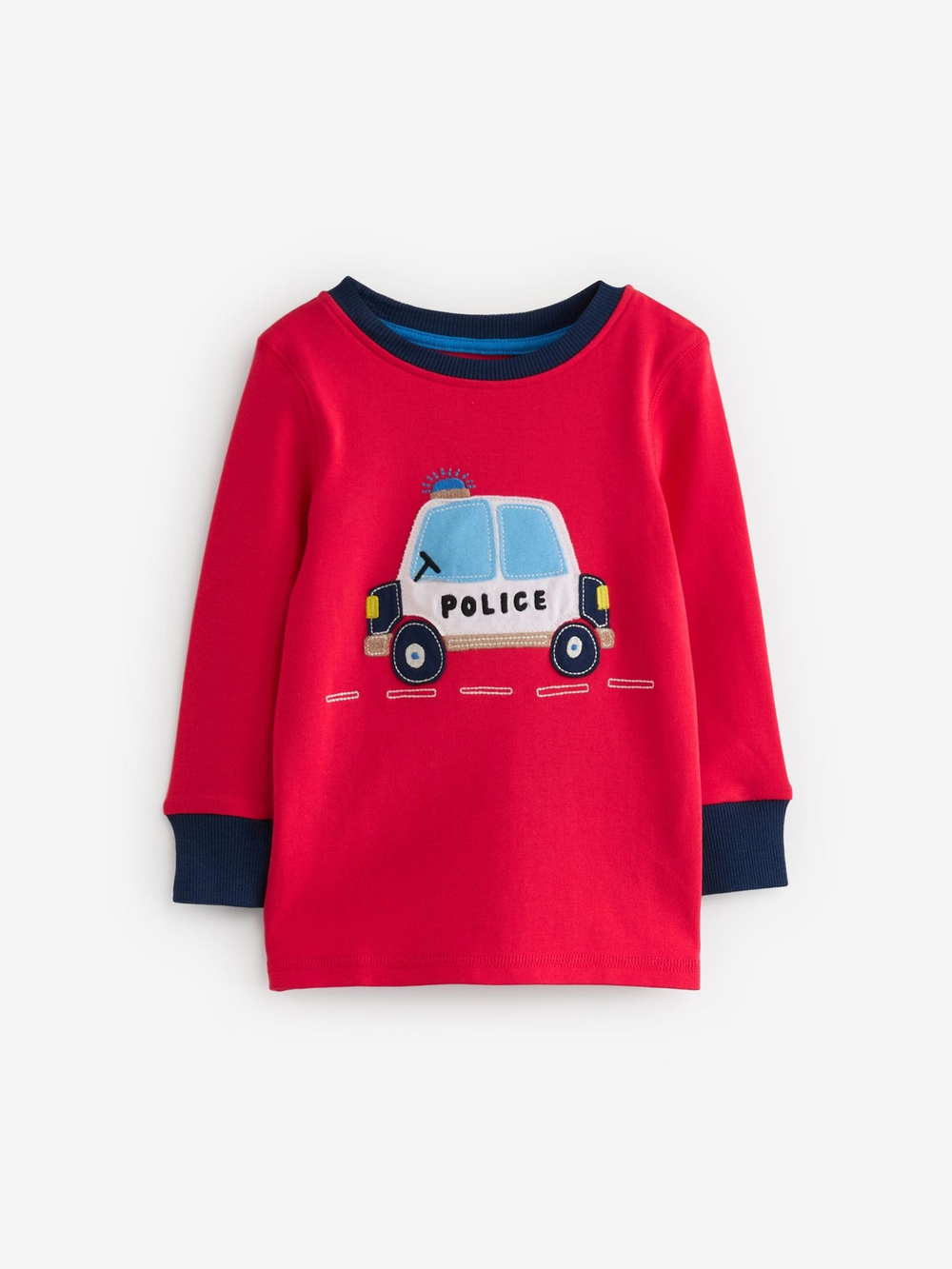 Пижама для мальчика Next 552-193, 3 шт., Красный, Синий, Молочный