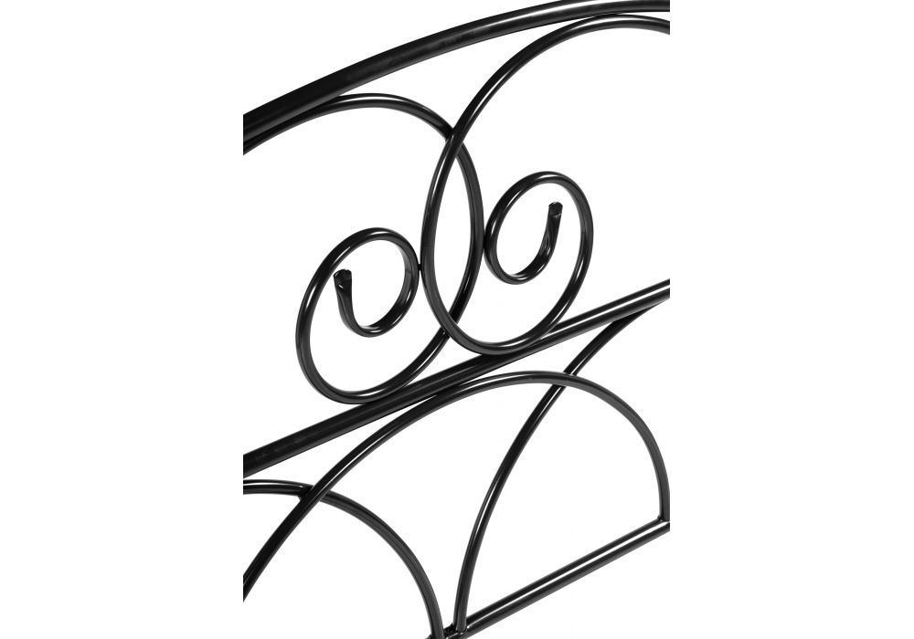 Двуспальная кровать Морика 160х200 черная