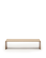 Litto Журнальный столик из шпона дуба натурального цвета 140 x 70 см