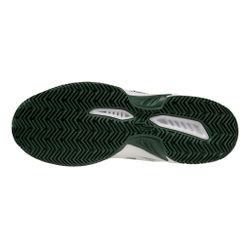 Мужские теннисные кроссовки Mizuno Break Shot 4 Clay Court Shoe Men - White, Dark Green