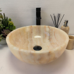 Раковина из оникса Bowl Yellow TinLip BO-63045 40*40*15 40