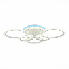 SLE500552-06RGB Светильник потолочный Белый/Белый LED 1*132W RGB 8W 3000-6000K CERINA