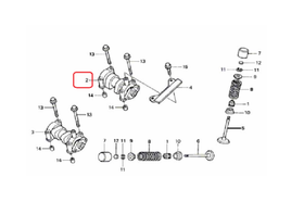 14110-KPP-900. CAMSHAFT COMP., IN. Honda CBR150