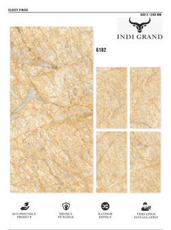 Керамогранит glossy №2 60х120, 6182