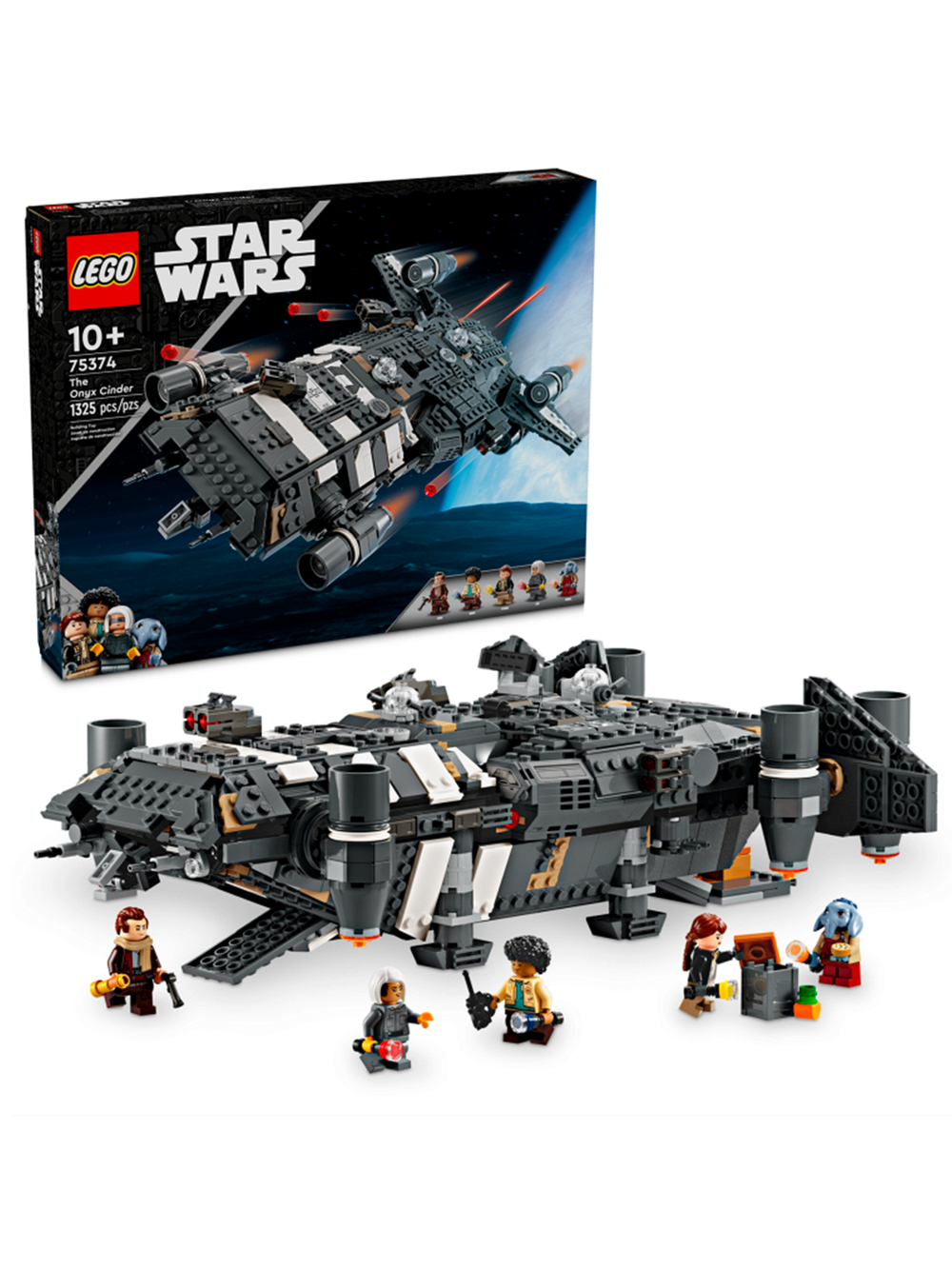 LEGO Star Wars 75374 Лего «Ониксовый Пепел» — космический корабль из вселенной SW