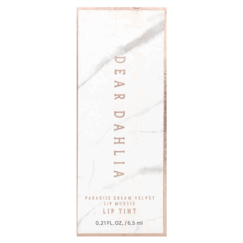 Dear Dahlia, Бархатный мусс для губ Paradise Dream, оттенок для губ, плюшевый, 6,5 мл (0,21 жидк. Унции)