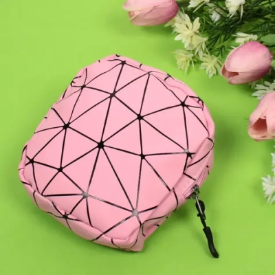 Косметичка прямоугольная «Women secret», цвет розовый, 11,8*11,5*3см