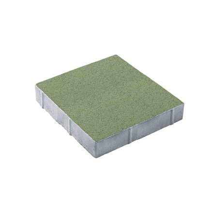 Тротуарная плитка КВАДРАТ 400х400 мм - Гранит Зеленый