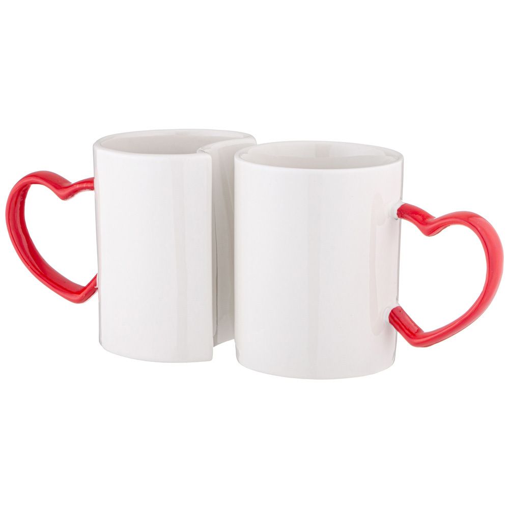 НАБОР ИЗ 2 КРУЖЕК " СЧАСТЛИВЫ ВМЕСТЕ" 260 МЛ