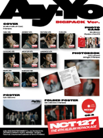 Альбом NCT 127 - AY-YO 4th Album Repackage DIGIPACK Version RANDOM Cover