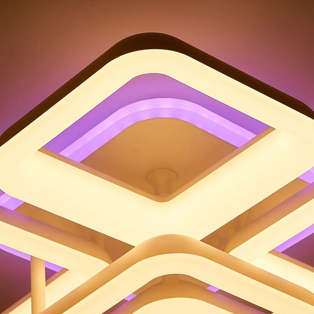 Citilux Паркер Смарт CL225A250E RGB Умная люстра Белая