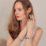 Браслет Possebon Azul, Q.Rose, Q.Verde C0138.20.7.17 S