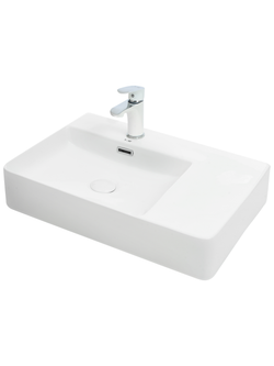 Раковина накладная WeltWasser WW  ELBACH 2223 L 605х430х125