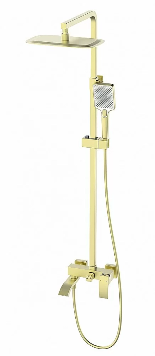 Душевая система WONZON & WOGHAND FIT WW-88739009-BG брашированное золото