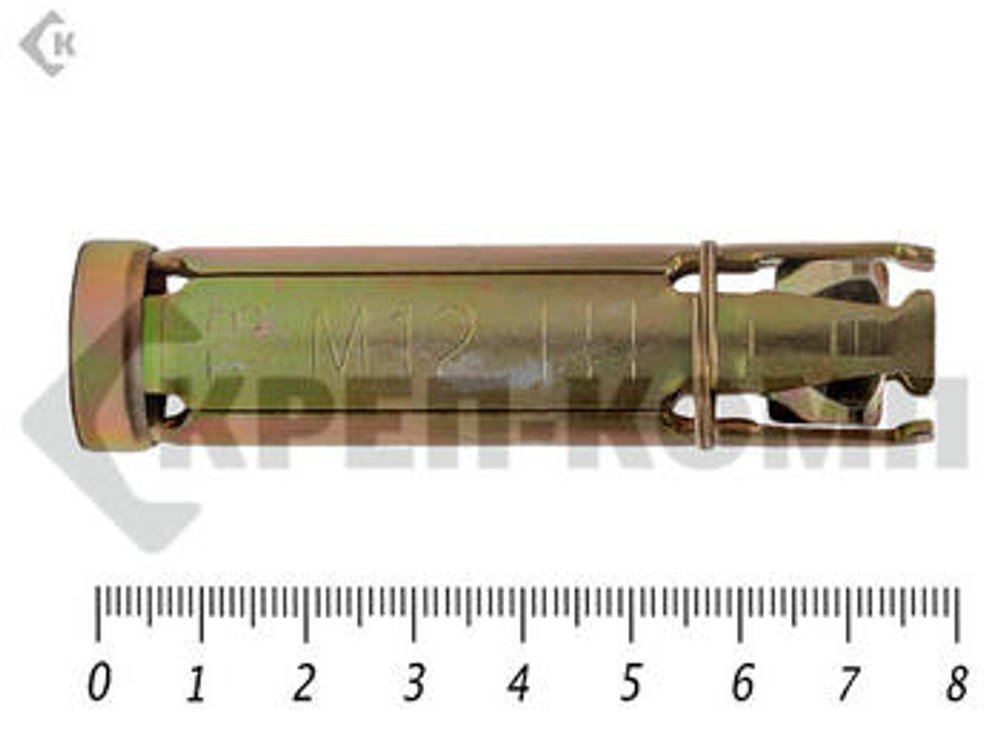 Анкер усиленного распирания м12 20х80 (1шт)