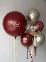 Воздушные шары на девичник с шаром-сюрприз №8700