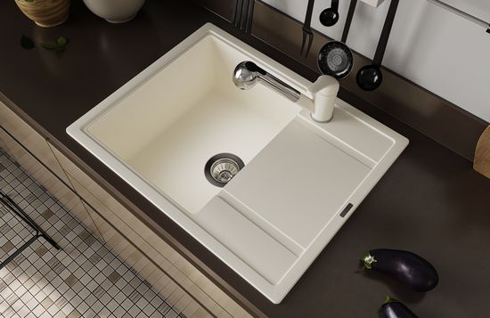 Кухонная мойка FLORENTINA ЛИПСИ 650 жасмин