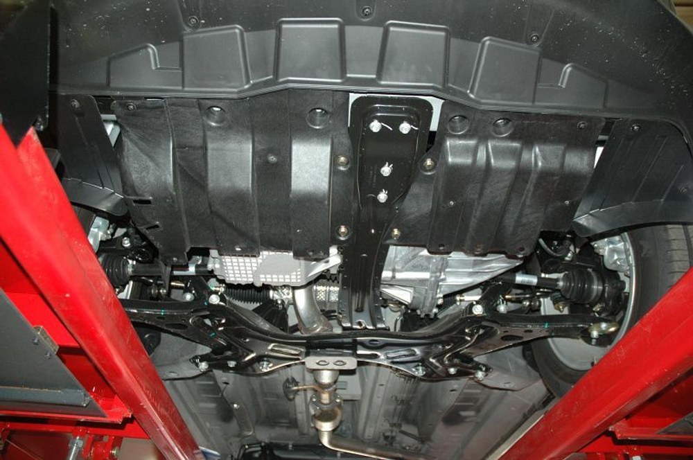 Защита картера и КПП Sheriff для Chery Tiggo 5 2014- арт.28.2675