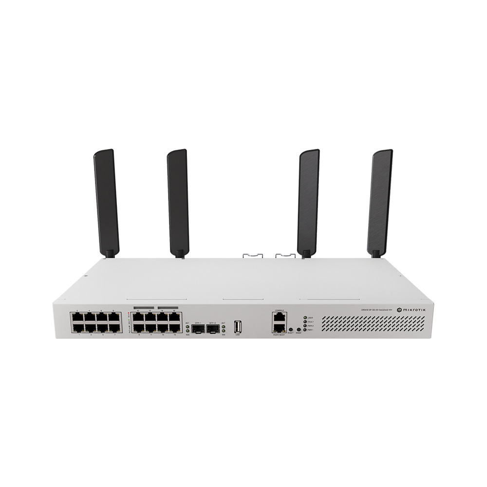 Коммутатор MikroTik CRS418-8P-8G-2S+5axQ2axQ-RM