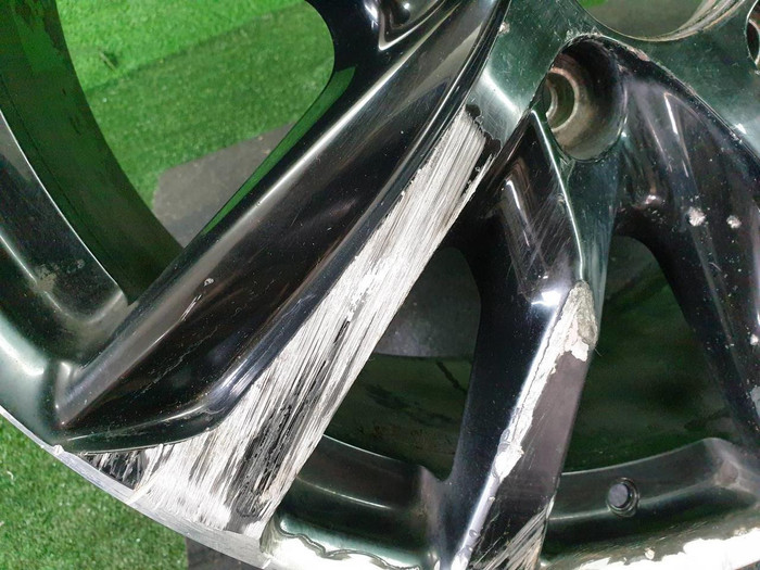 Диск кованый R21 Lexus LX 3 (15-23) Black vision