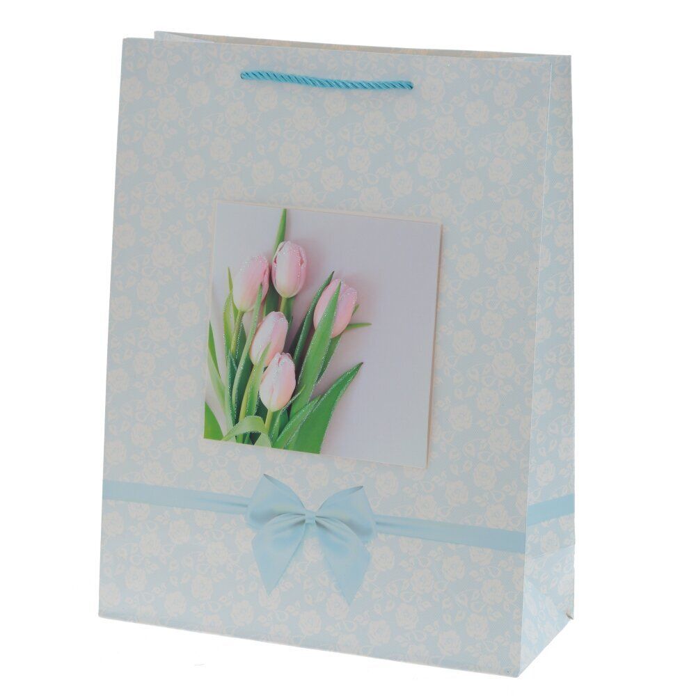 GAEM Пакет подарочный S (бумага 210г/м2, блок микс 12шт), L18 W8,5 H24 см, 4в.