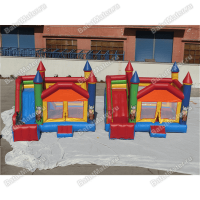 Коммерческий надувной батут "Крепость рыцаря"