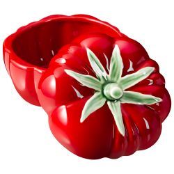 ГОРШОЧЕК ДЛЯ ЗАПЕКАНИЯ LEFARD "TOMATO" С КРЫШКОЙ 450 МЛ