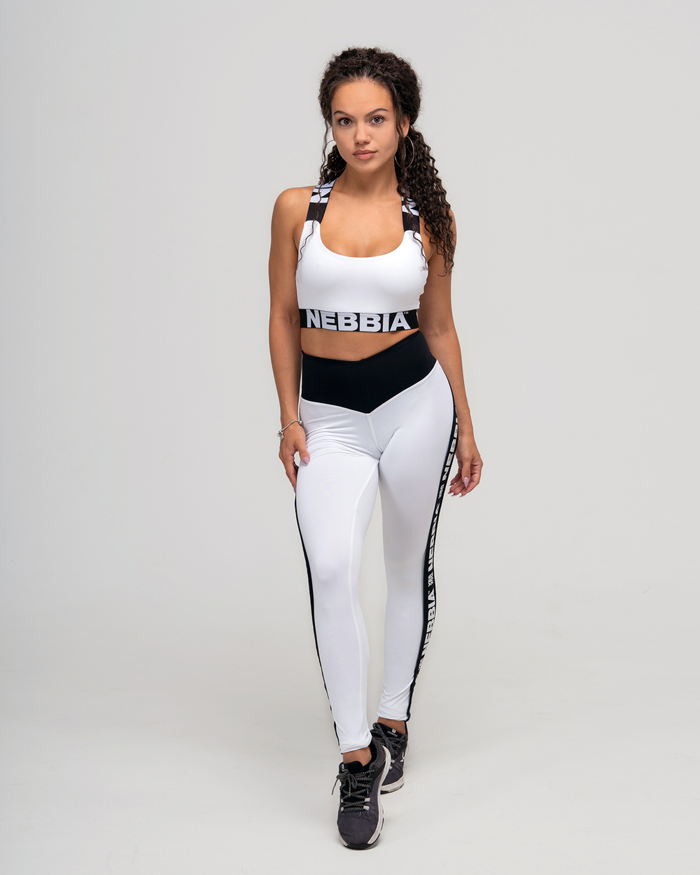 Лосины NEBBIA Power Your Hero iconic leggings 531 WHITE