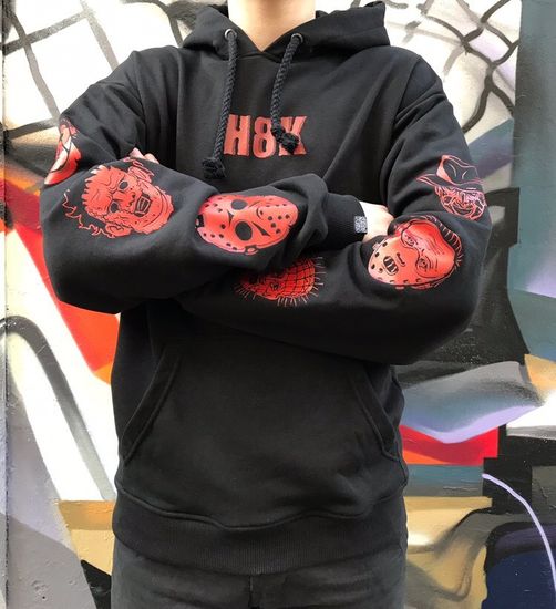 Худи HOOK Ужас чёрный