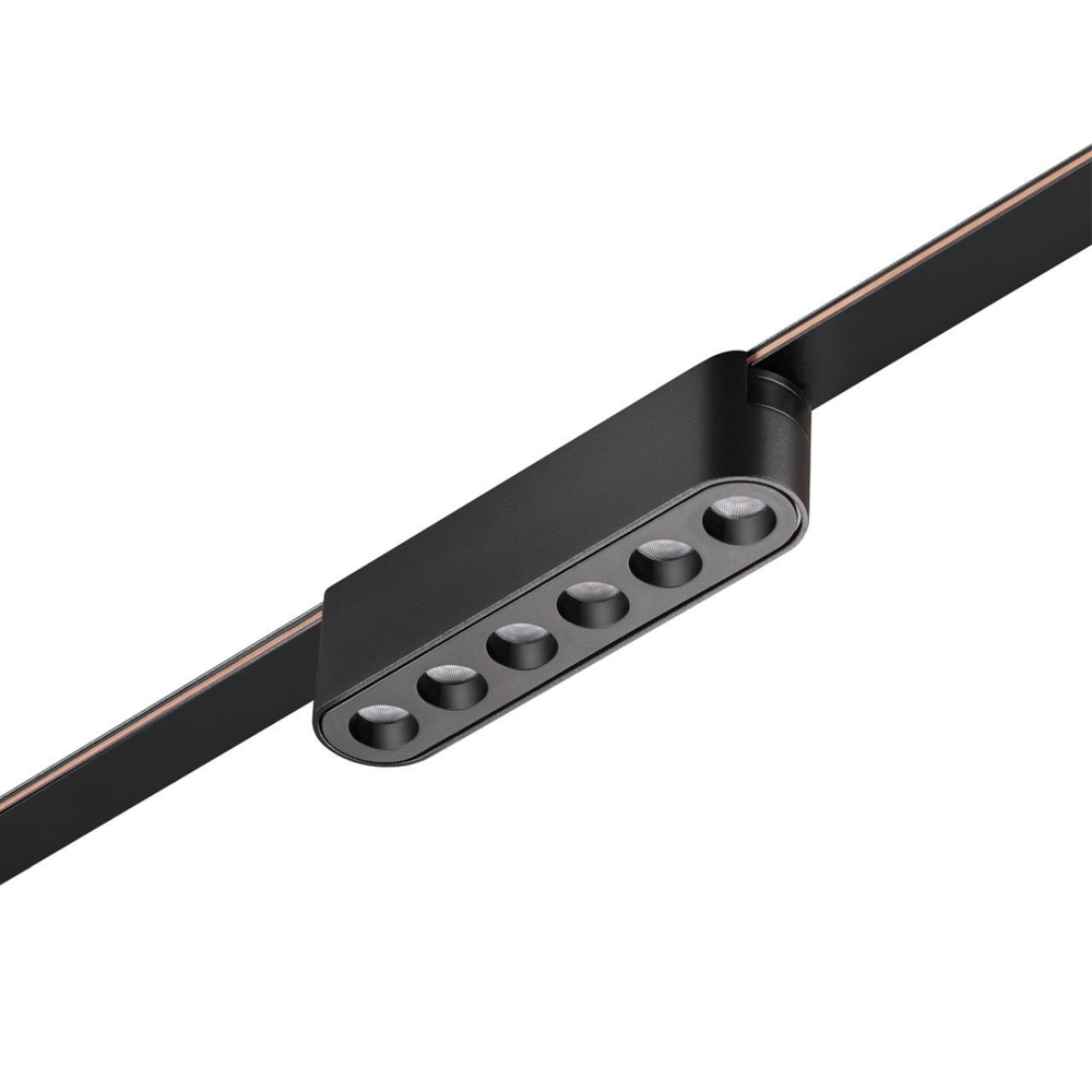 359458 SHINO NT24 098 черный Трековый смарт-светильник для низковольтного шинопровода с двумя режимами работы IP20 LED 6W 24V 3000-6000K EASY