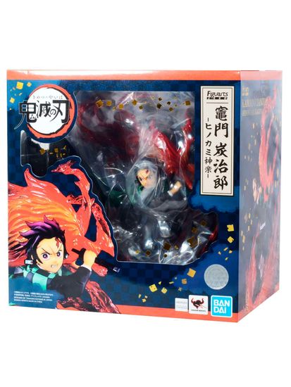 Фигурка Tamashii Nations Figuarts Zero Demon Slayer: Kimetsu no Yaiba Tanjiro Kamado Hinokami Kagura / Фигурка по мотивам аниме "Истребитель демонов", Тандзиро Камадо