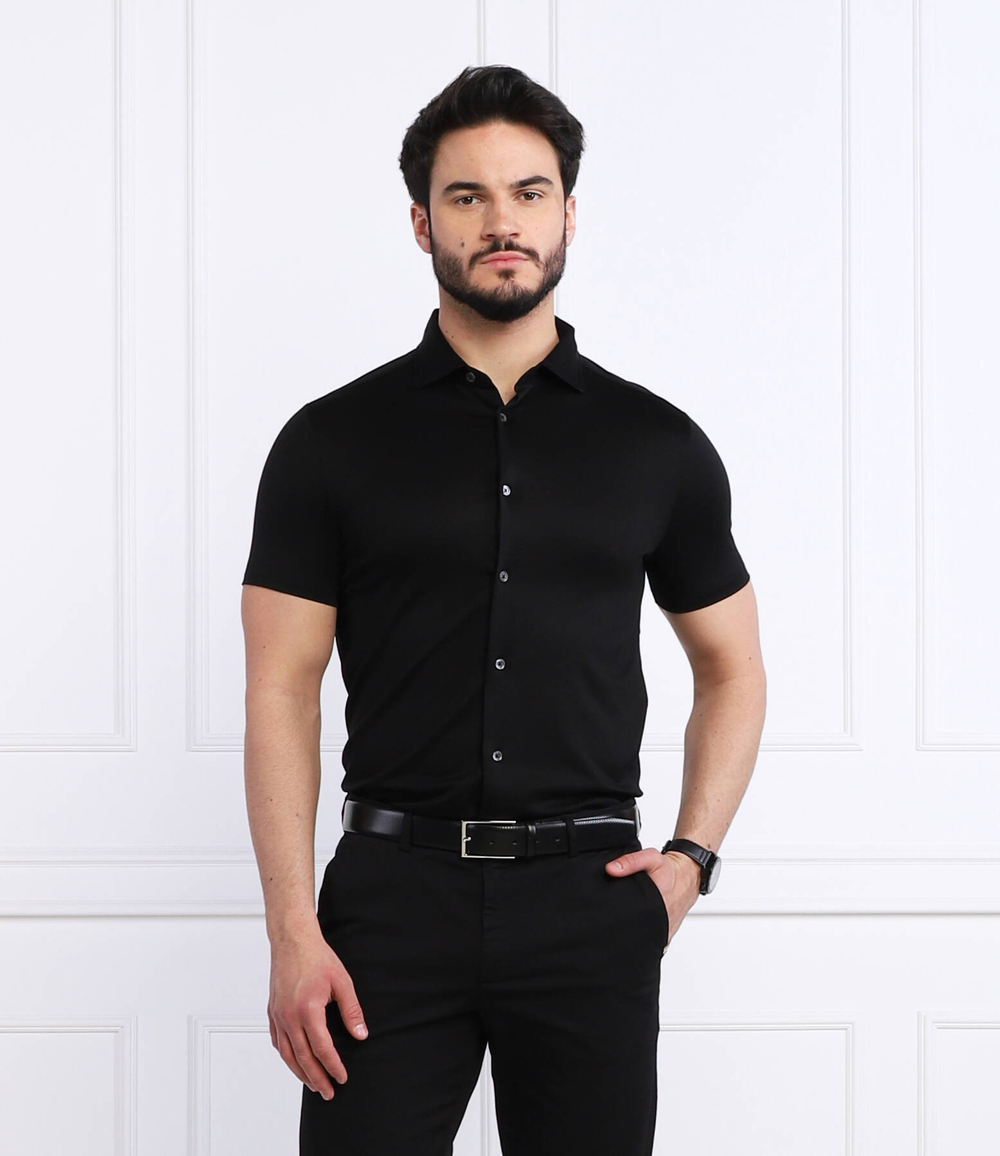 рубашка Emporio Armani - черный(8N1CG0 1JUVZ)