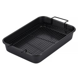 Жаровня с решеткой Gipfel Maximus Black 52712 34,5x24х6 см