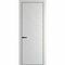 Фото межкомнатной двери эмаль Profil Doors 9PE крем вайт глухая кромка чёрная