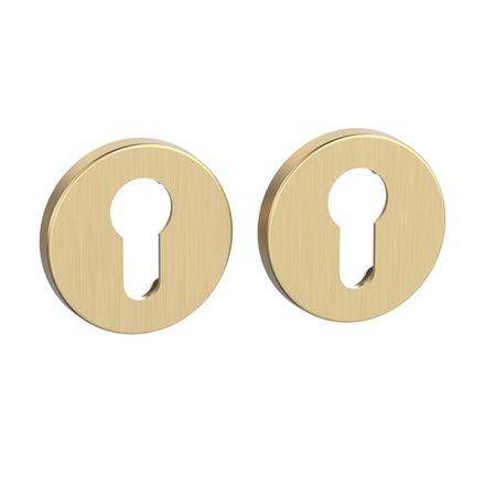 Накладка под цилиндр ET.R.EST.R52 SSG-39 сатинированное золото