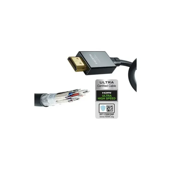 Inakustik White Ultra High Speed HDMI 1m