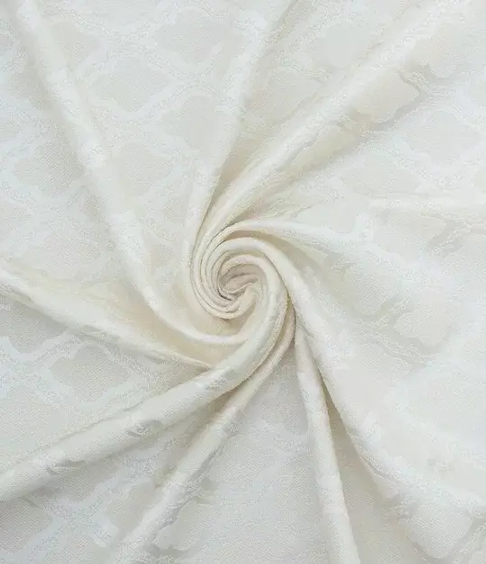 Ткань "Марокко" молочный