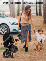 Велосипед трехколесный Qplay S700-17 SPRINTER SL Black (Rub/Gold)