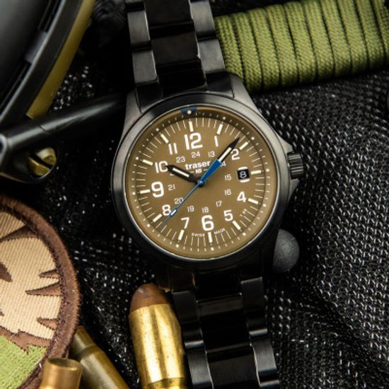 Швейцарские тактические часы Traser P67 Officer Pro Khaki 111076