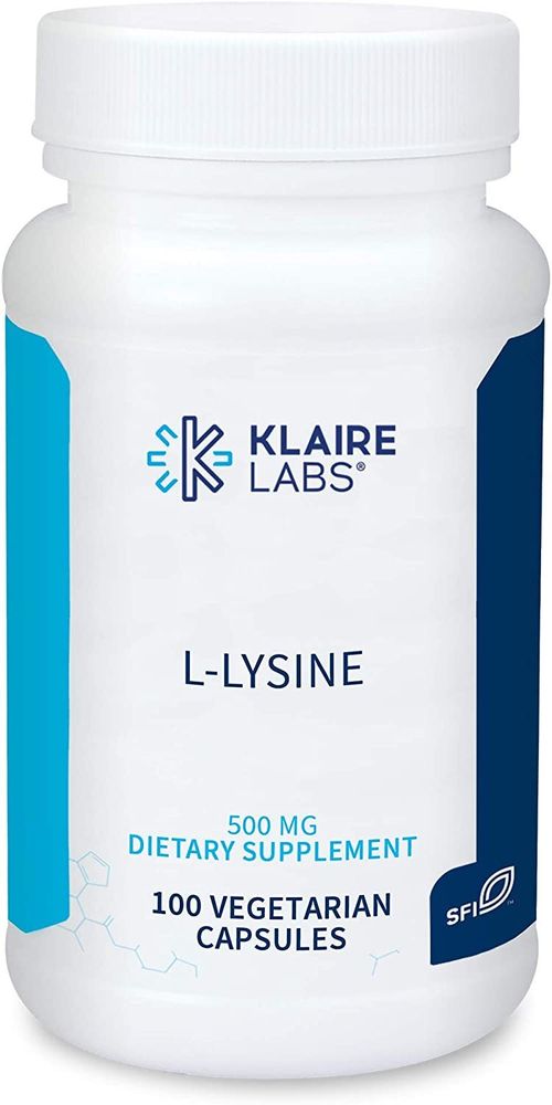 Klaire Labs L-Lysine 100 vegcaps