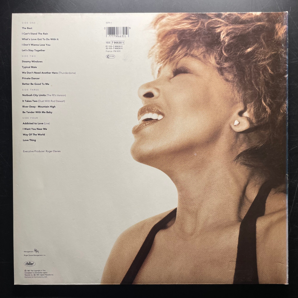 Tina Turner ‎– Simply The Best 2LP (Европа 1991г.)
