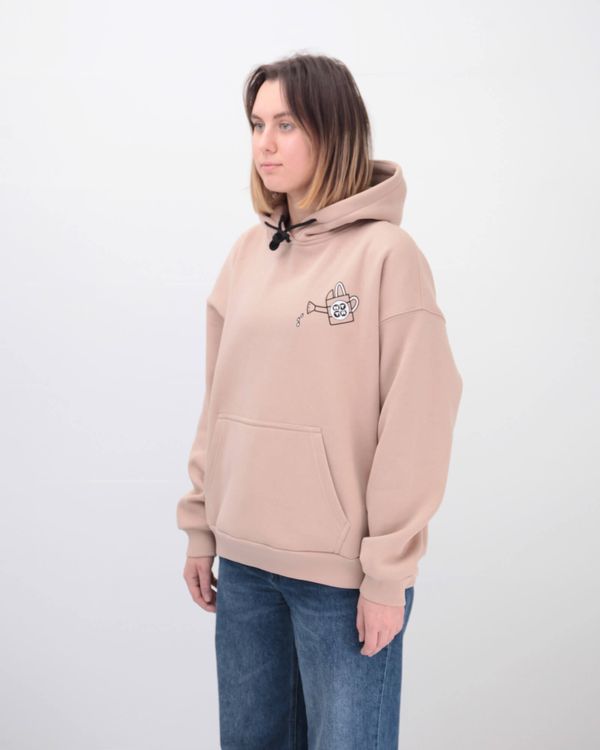 Худи NTTR Happy Flower Бежевый - фото 3