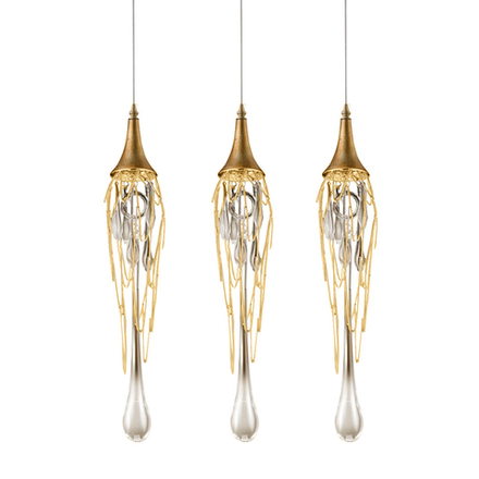 Подвесной светильник Goddess Tears 3 gold