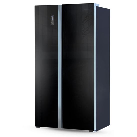 Холодильник Ginzzu NFK-530 Black glass