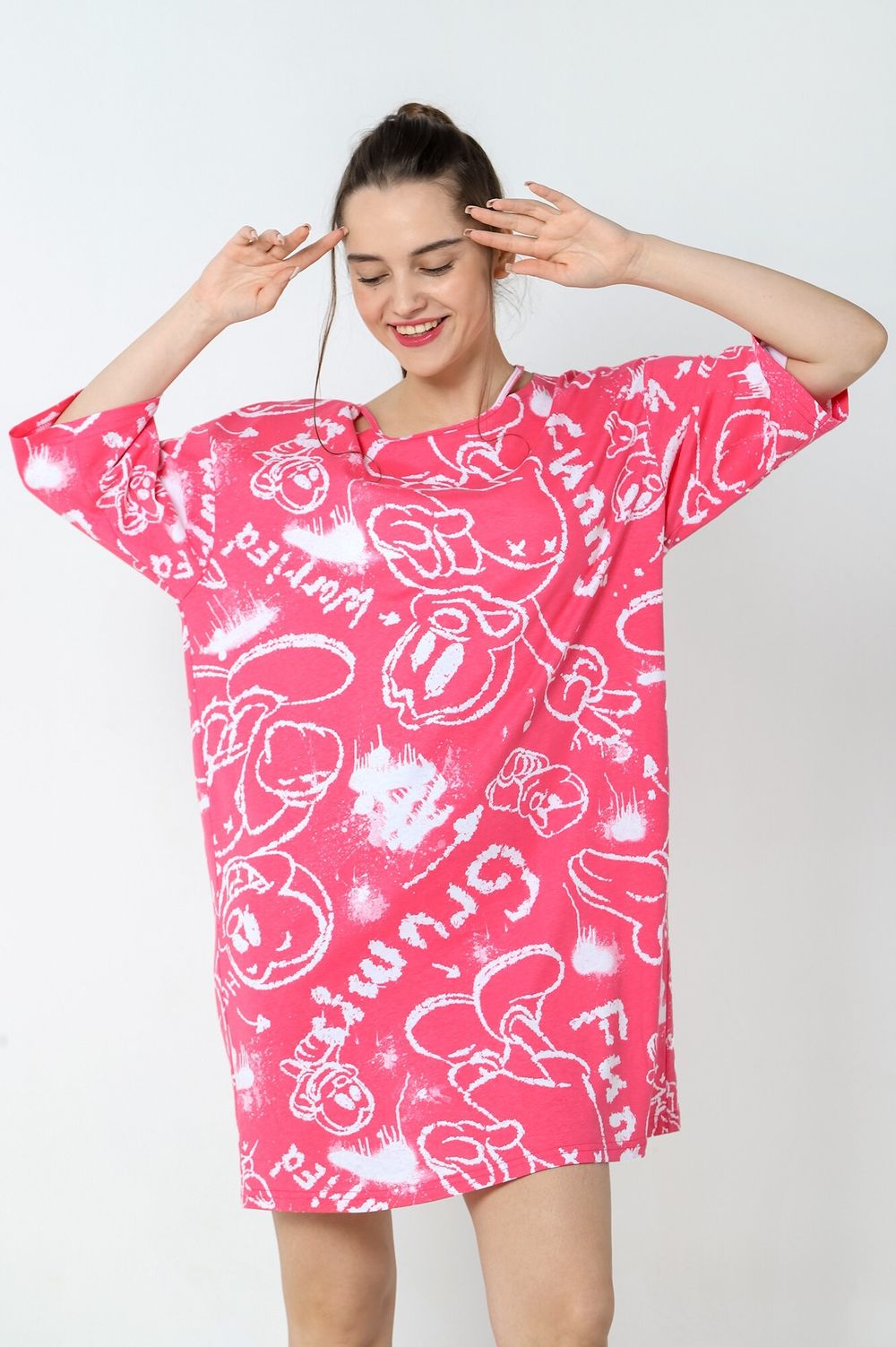 Туника женская Позитив-3 Виотекс РОЗОВЫЙ