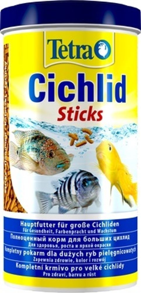 Tetra Cichlid Sticks Основной корм д/всех видов цихлид в палочках
