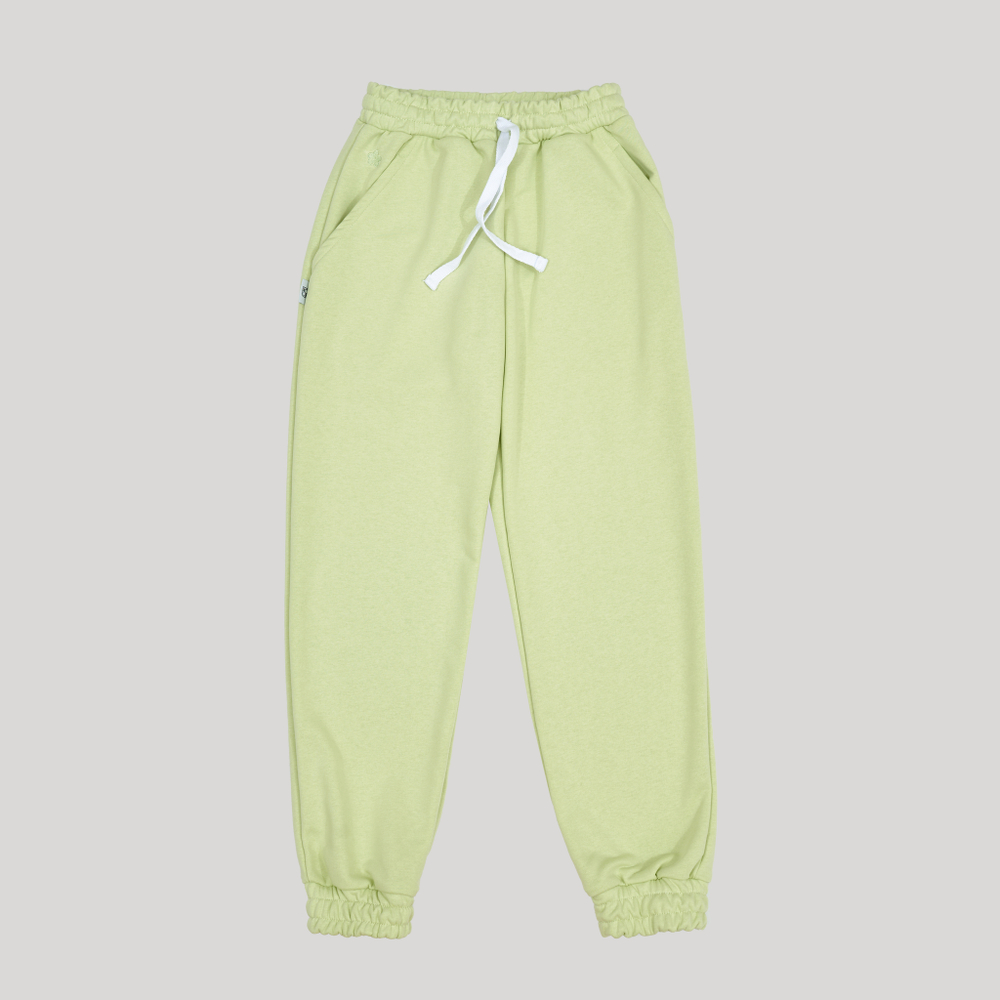 Sweatpants LOGO White Jade